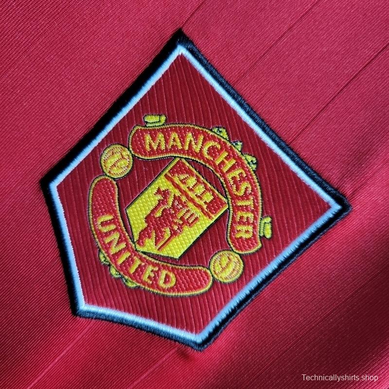 22/23 Woman Manchester United Home S Soccer Jersey