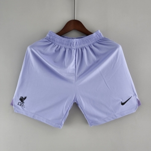 22/23 Liverpool Goalkeeper Shorts Purple