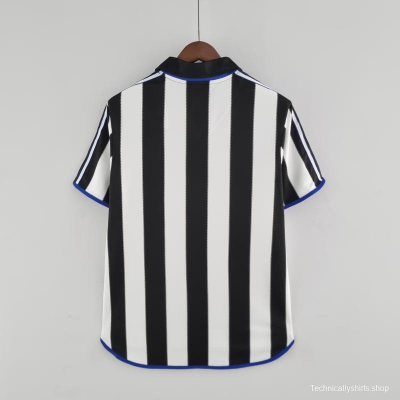 Retro 00/01 Newcastle United Home Soccer Jersey