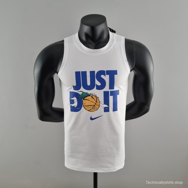 2022 NIKE White Vest Shirts -Just Do It #K000186