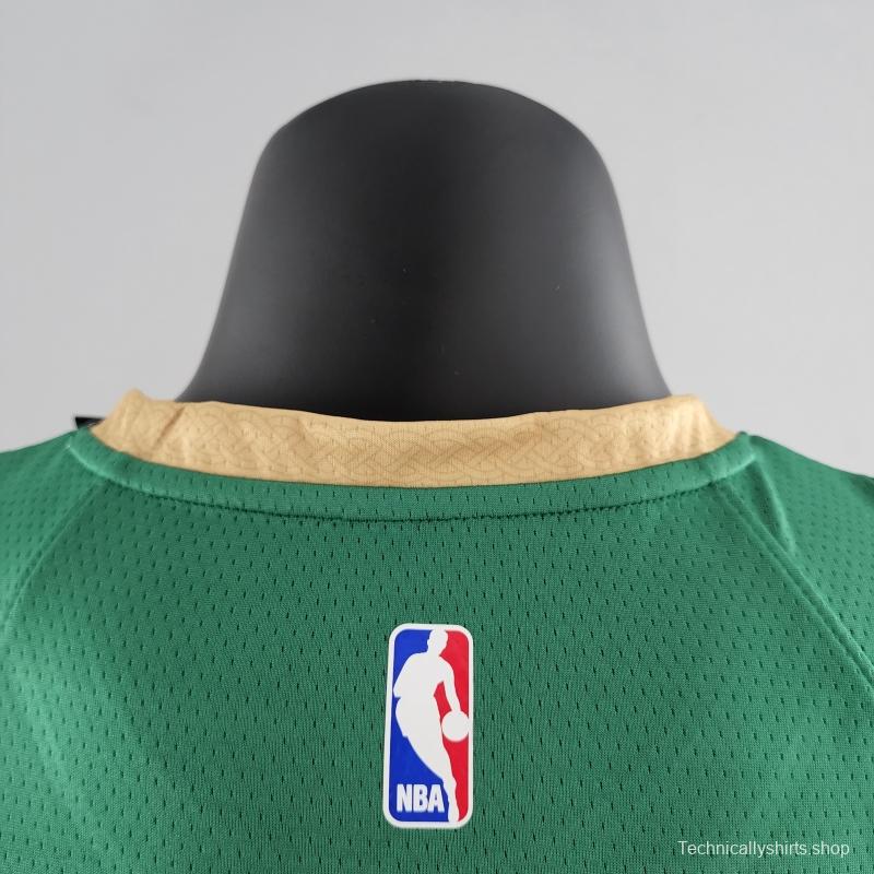 2020 BROWN#7 Boston Celtics City Edition Green NBA Jersey