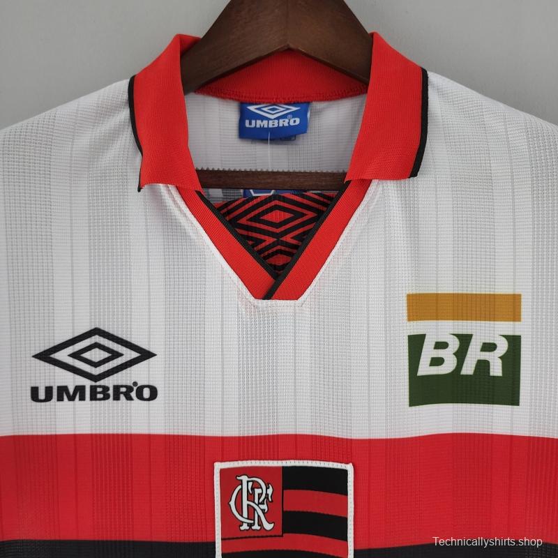 Retro 1995 Flamengo Away Soccer Jersey