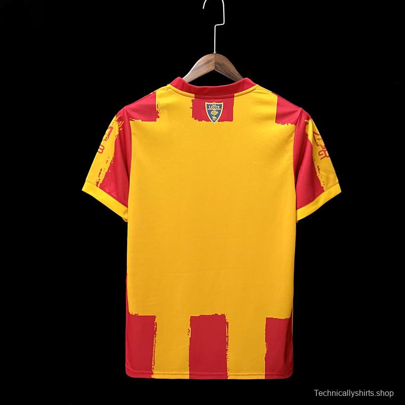 22/23 Lecce Home Soccer Jersey