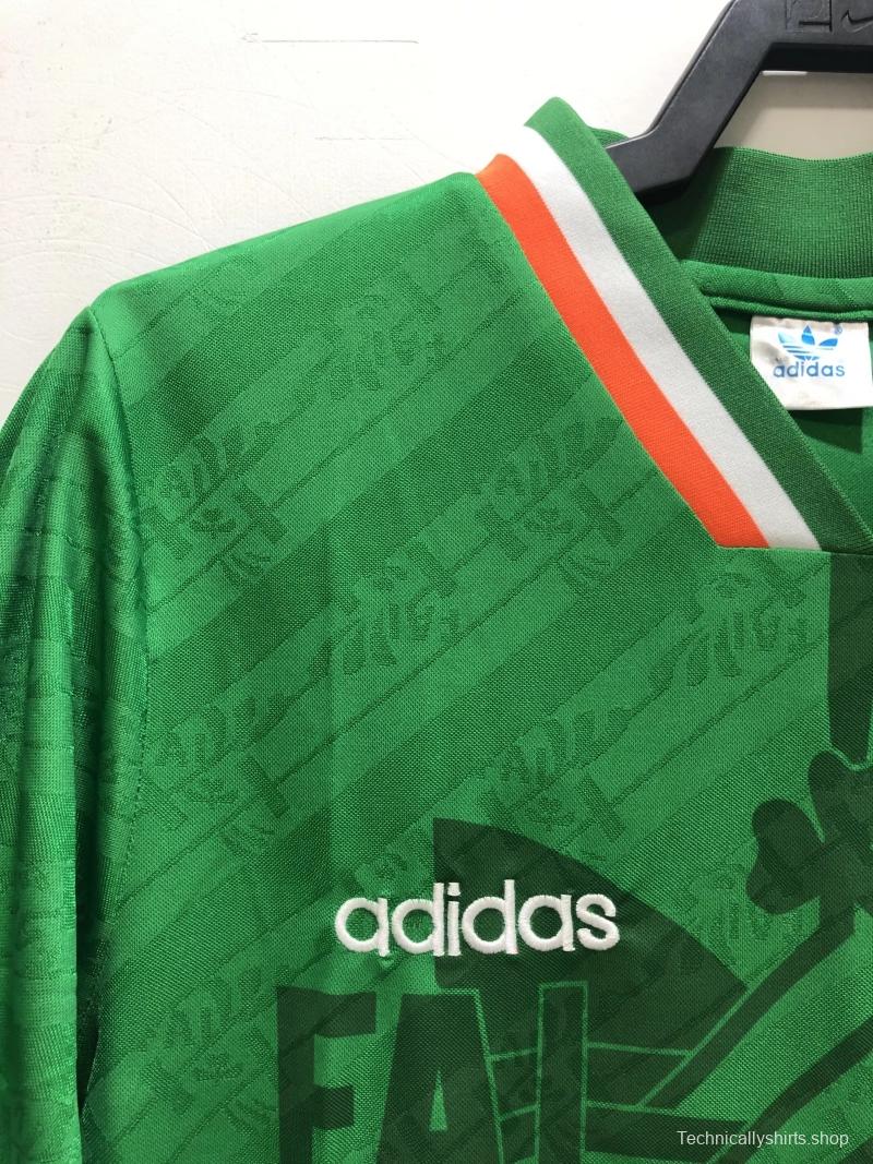 Retro 1994 Ireland Home Soccer Jersey