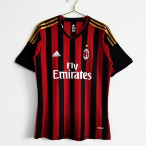 Retro 2013/14 AC Milan Home Soccer Jersey