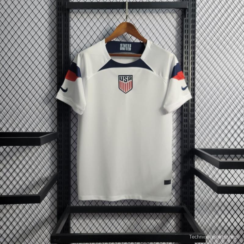 2022 USA Home Soccer Jersey