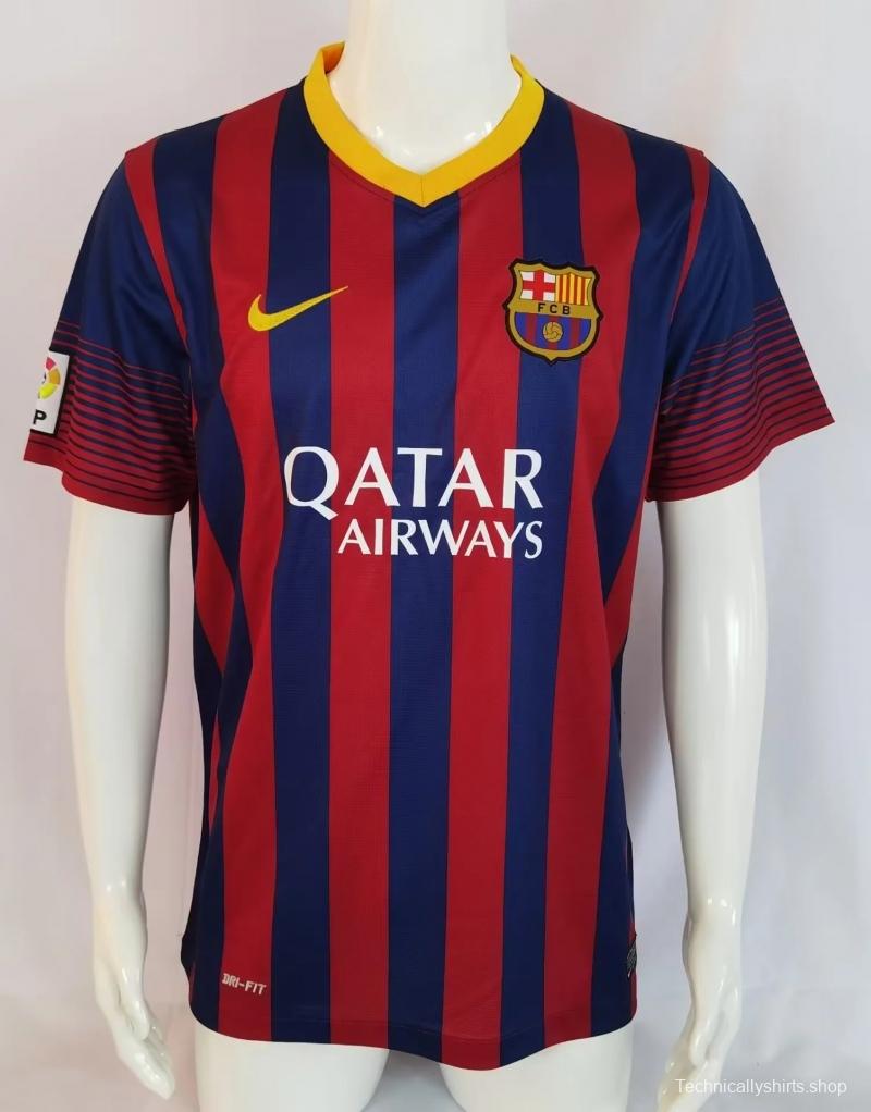 Retro 13/14 Barcelona Home Jersey