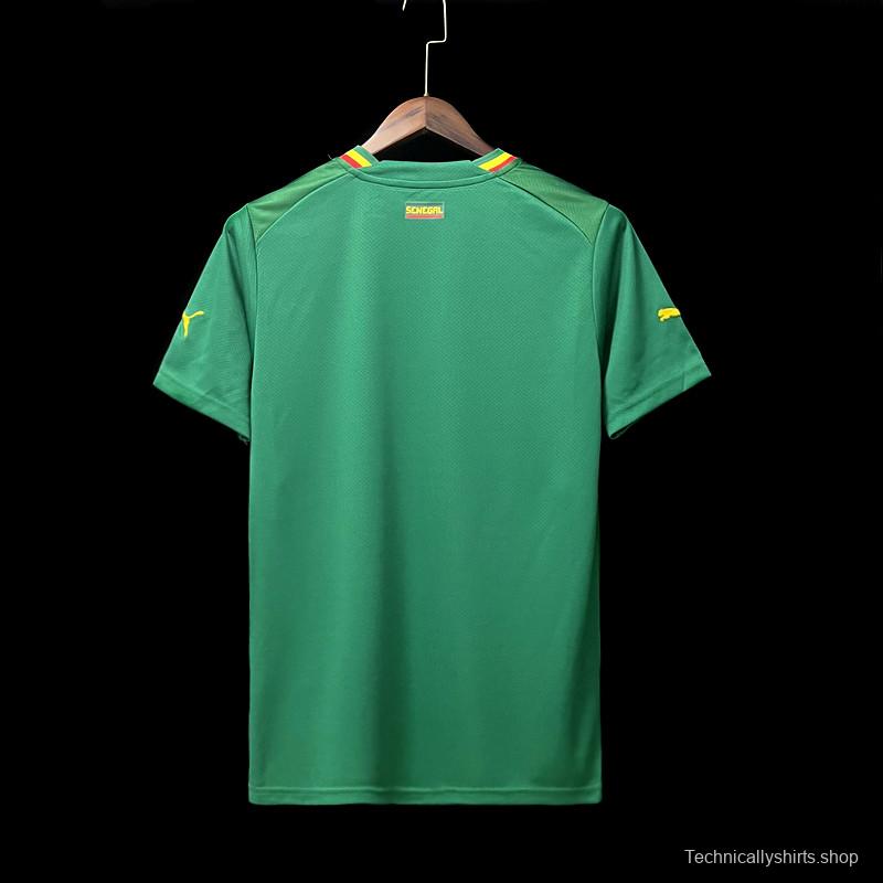 2022 Senegal Away Green Jersey