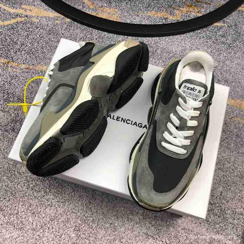 Men Balenciaga Triple-S 2 Darkgray Sneaker