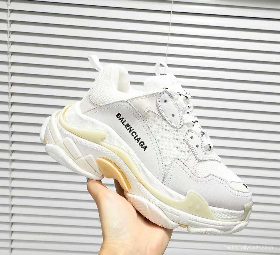 Men/Women Balenciaga Triple S Sneaker White Item 6380340