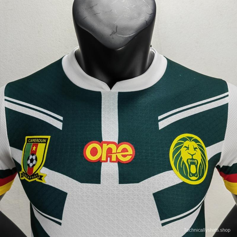 Player Version 2022 Cameroon Third White Jersey