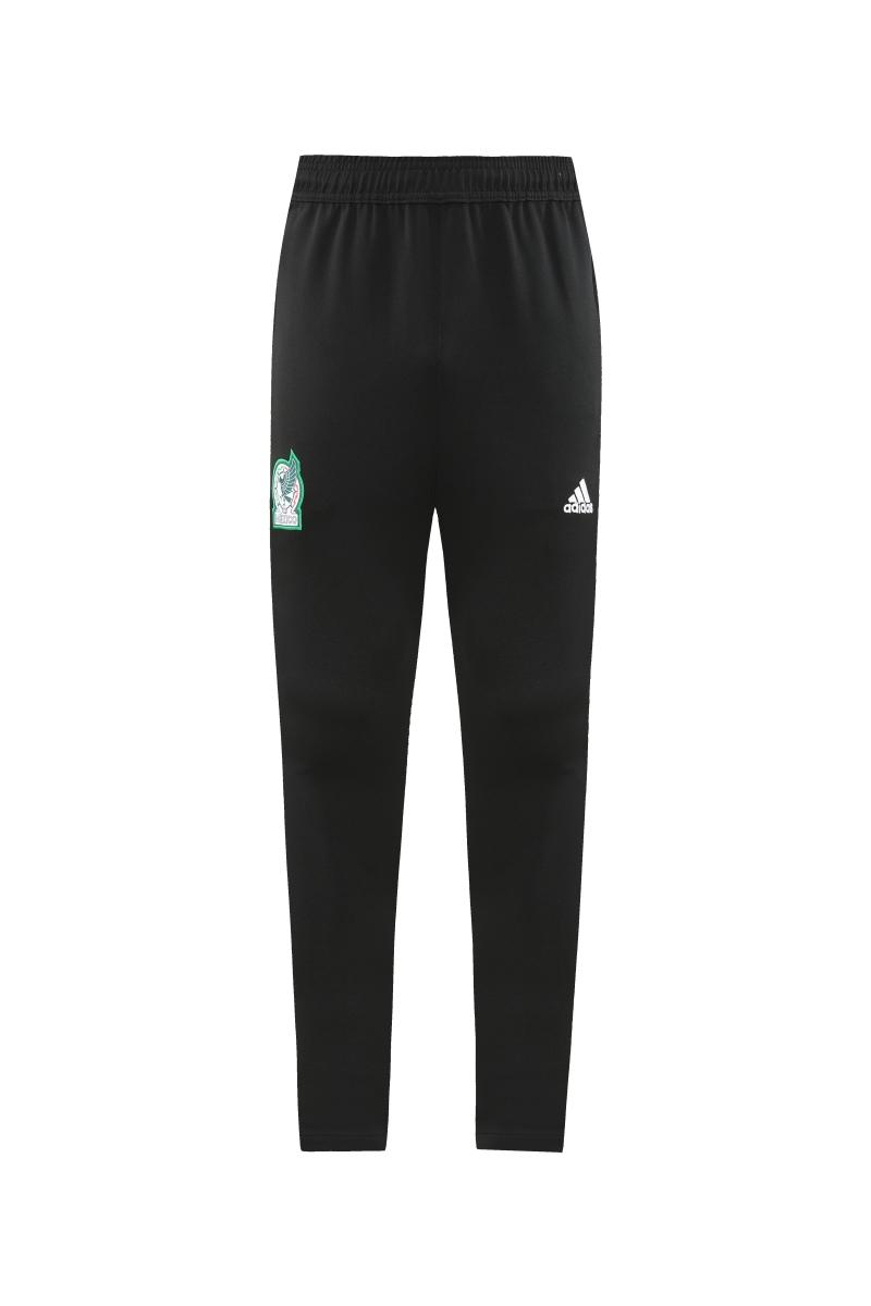 2022 Mexico Dark Green Full Zipper Tracksuit