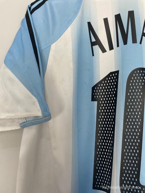 Retros 2004 Argentina Home Jersey