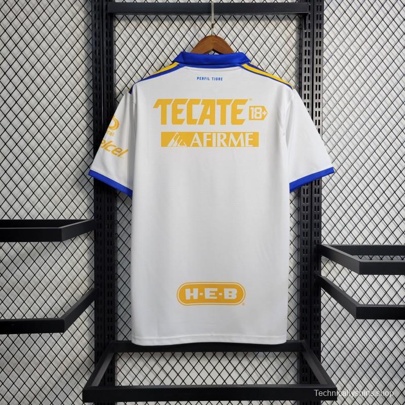 22-23 Tigres UANL Third White Jersey