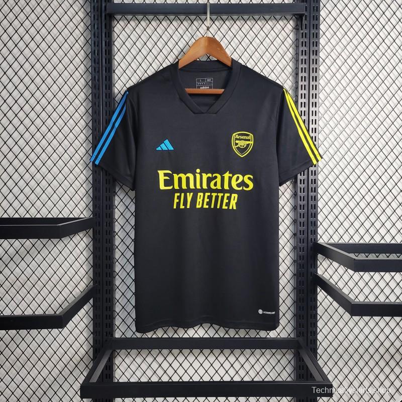 23-24 Arsenal Black Training Jersey