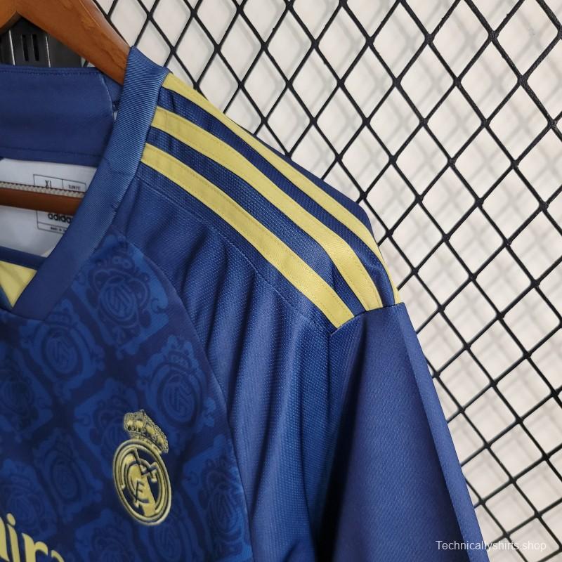 23-24 Real Madrid Navy Training Jersey