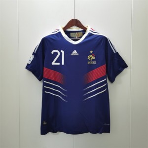 Retro 2010 France Home Jersey