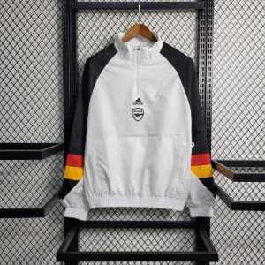 23-24  Arsenal White Windbreaker