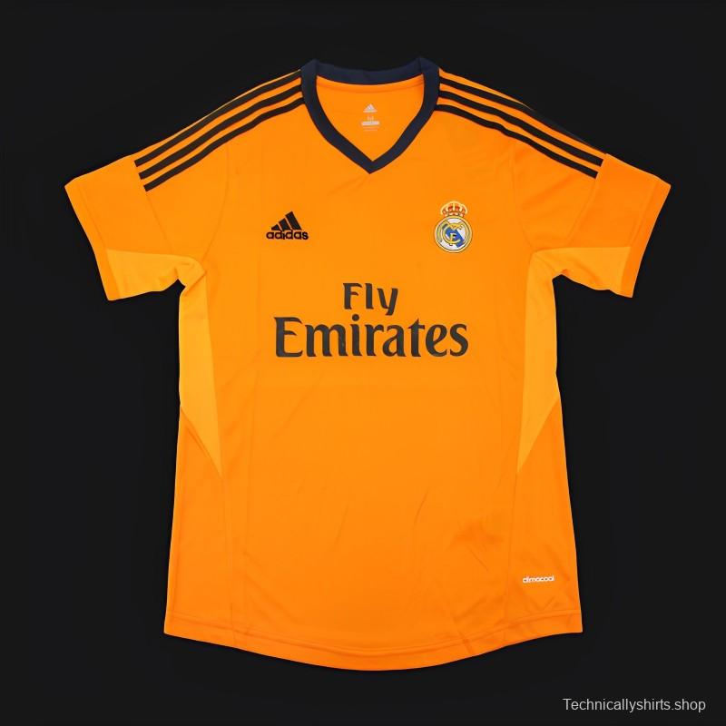 23/24 Real Madrid Orange Goalkeeper Jersey