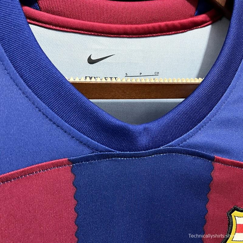 23/24 Barcelona Home Long Jersey