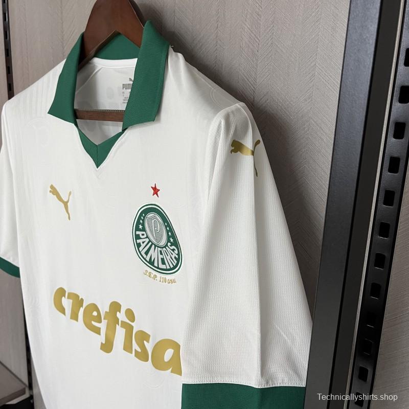 24/25 Palmeiras Away White Jersey