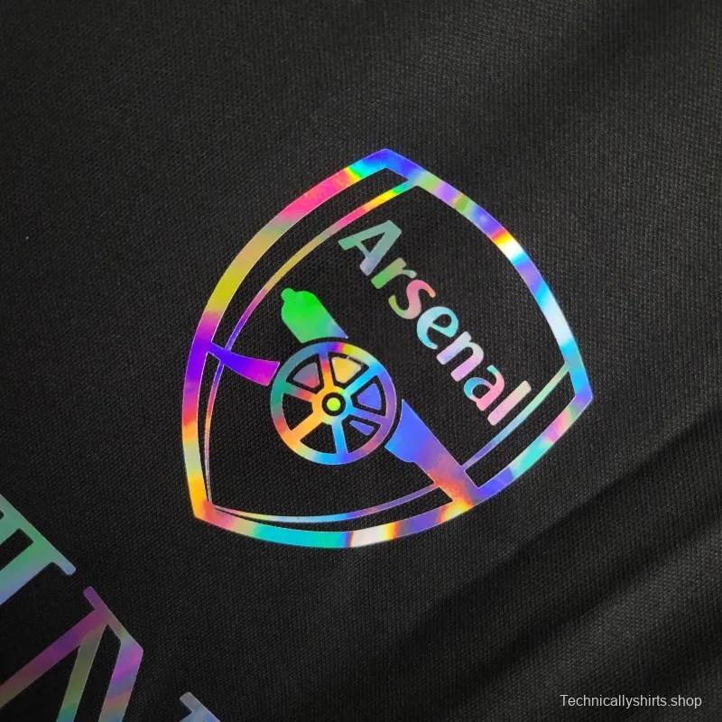 24/25 Arsenal x Balmain  Black Training Jersey