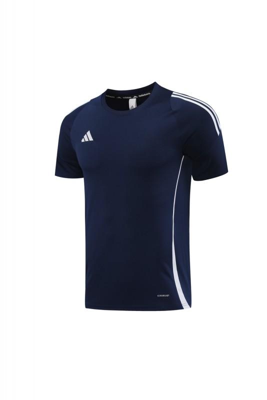 2024 Adidas Navy Short Sleeve Jersey+Shorts