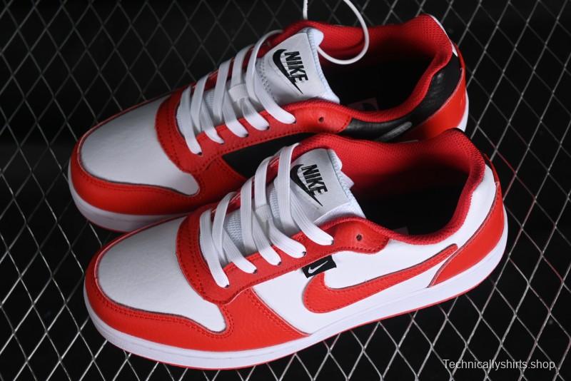 Nike Ebernon Low Premium Black White Low-Top Versatile Breathable Casual Sneakers - AQ1774-101