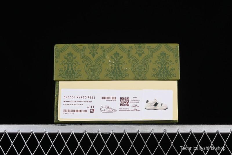 Gucci Chunky B Screener GG Sneakers Retro Style with Classic GG Canvas and Leather Trim - 9Y9209666