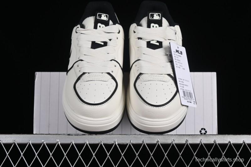 New York Yankees Chunky Liner Basic Thick Sole Platform Sneakers with 6cm Height Increase - 3ASXCA12N50WHS