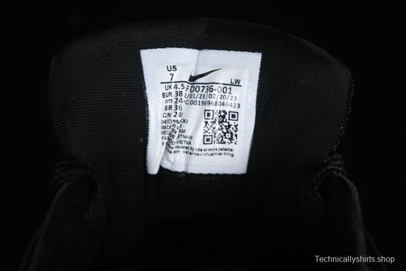 Nike V2K Runtekk 3XL Retro Low-Top Running Shoes with Shock Absorption and Anti-Slip Design - FD0736-001