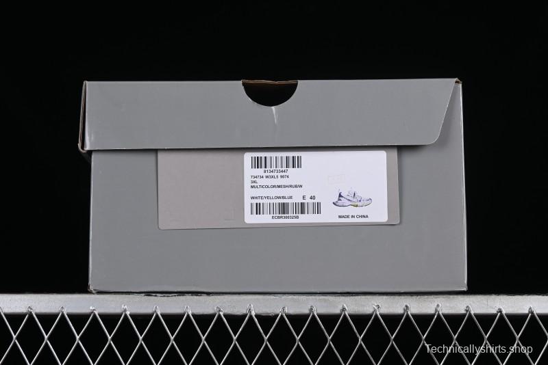 Balenciaga Phantom Sneaker Ten-Generation Trend Running Shoes with Transparent Heel Strap - W3XL59074