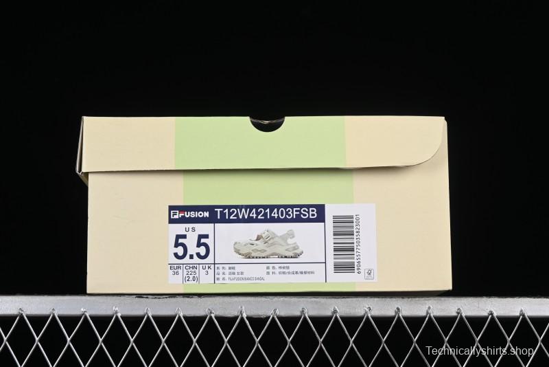 Fila Fusion Thick Sole Candy Sandals - T12W421403FSB