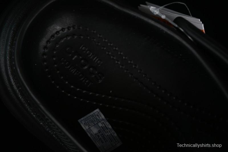 Crocs Classic Clog Retro Beach Sandals with Adjustable Heel Strap and Thick Sole - B.D4