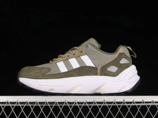 Adidas Originals ZX 22 Boost Retro Running Shoes with Full-Length BOOST Cushion - GX2040