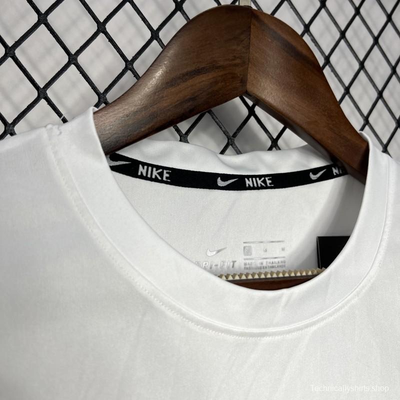 2024 NIKE White T-Shirts