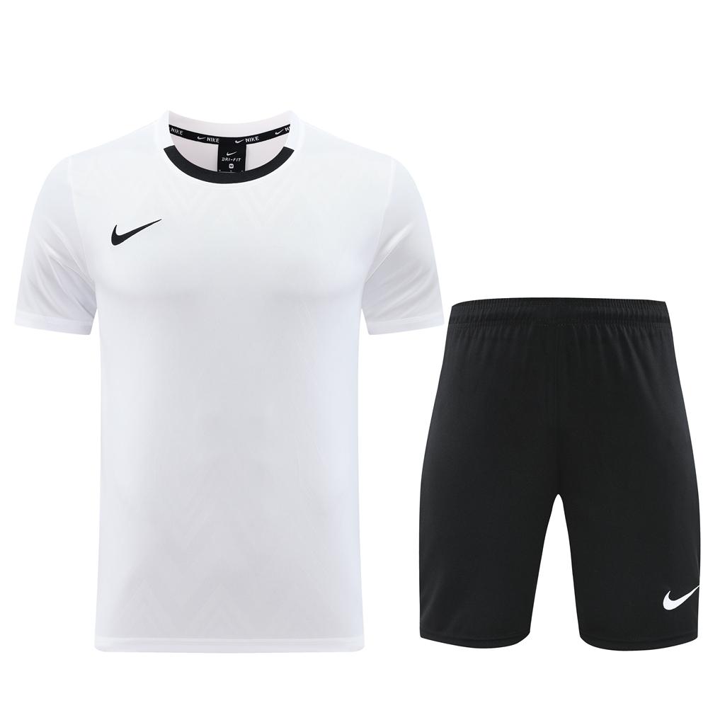 24/25 Nike White Short Sleeve Jersey+Shorts