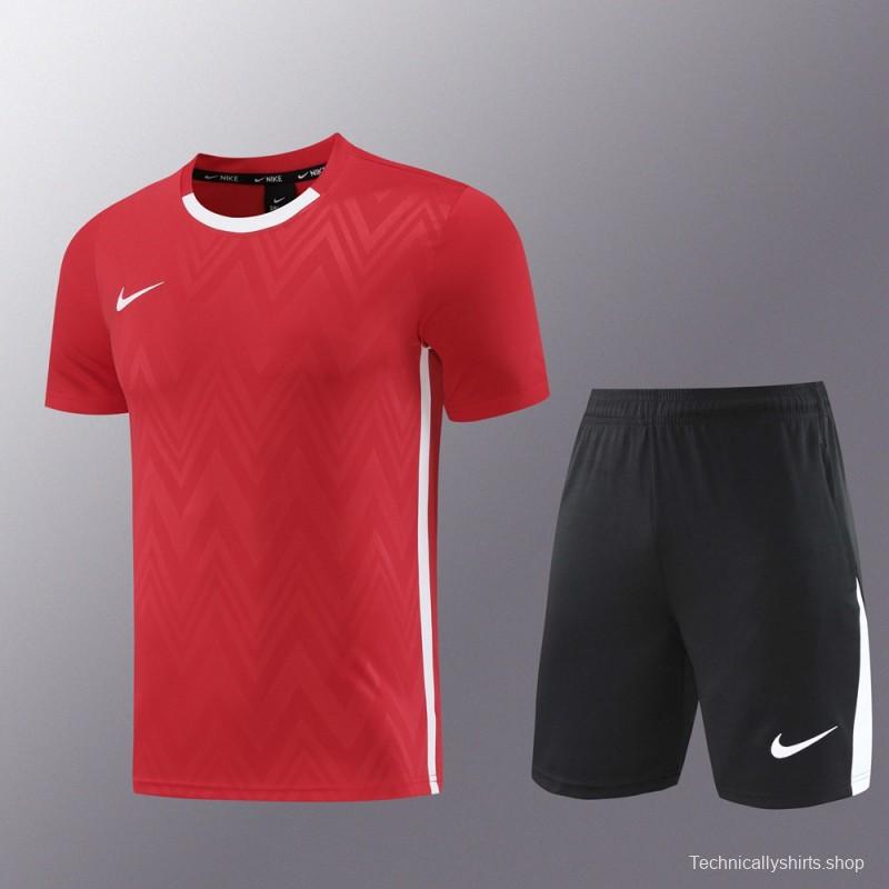 24/25 Nike Red Short Sleeve Jersey+Shorts