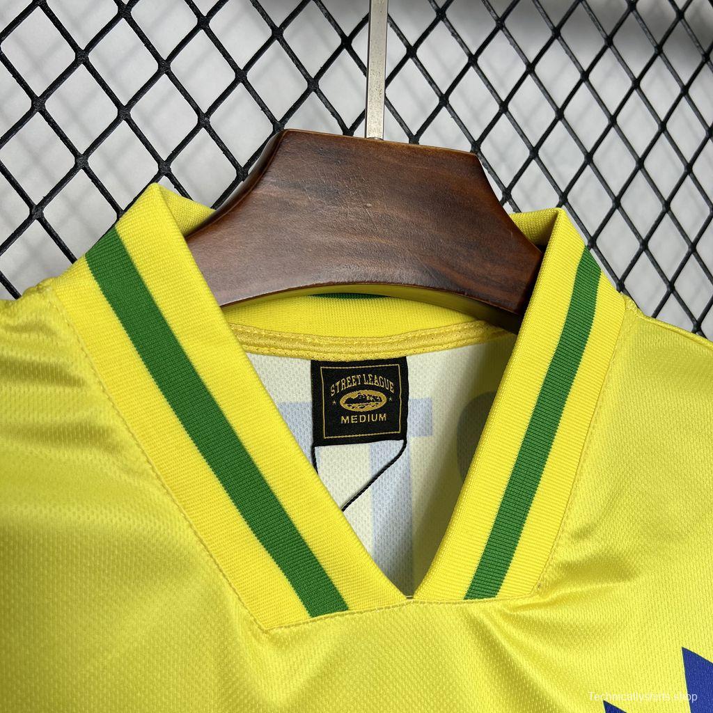 Retro 1995 Brazil Home Corteiz Jersey