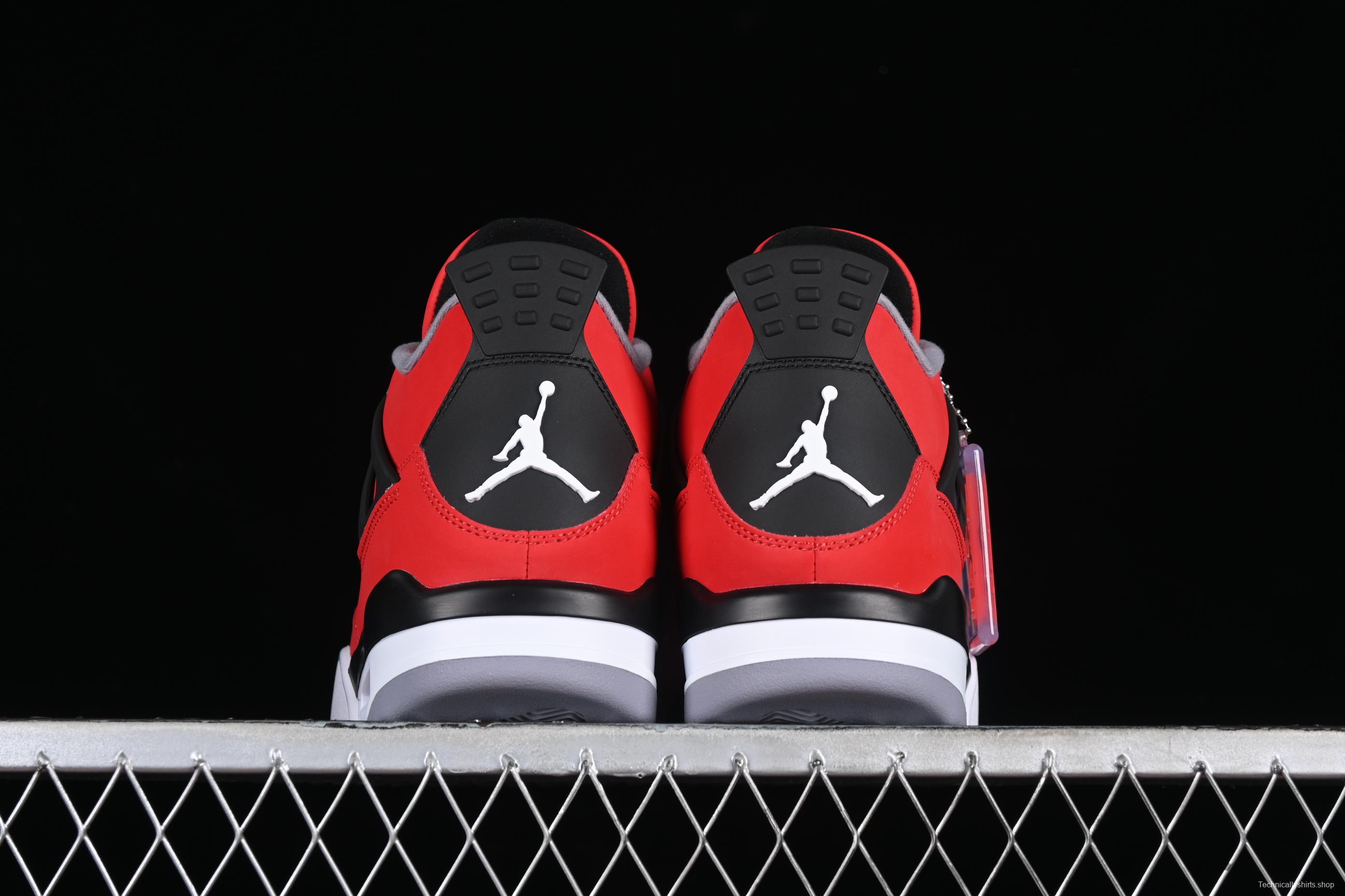 Nike Air Jordan 4 Retro "Toro Bravo" Basketball Shoes - 308497-603