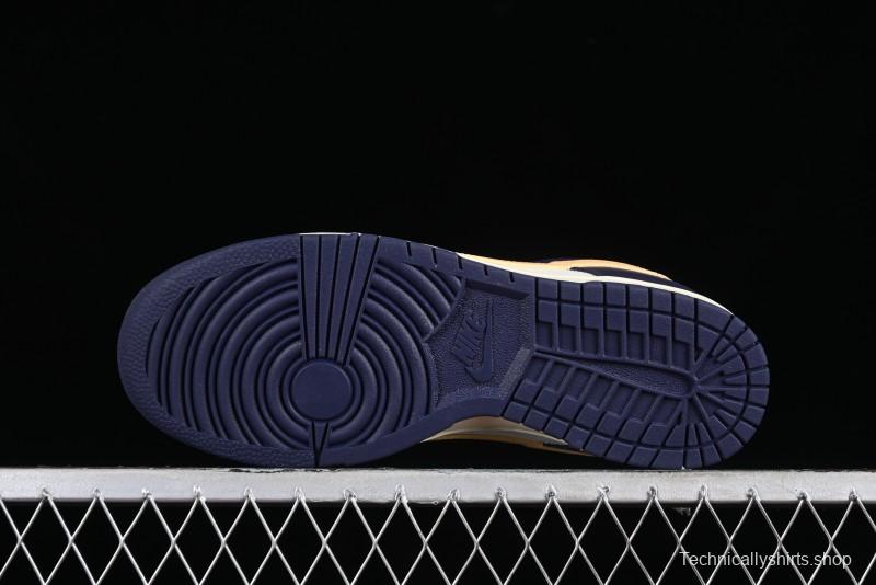 Nike Dunk Low Retro Navy Blue SB Low-Top Casual Skate Shoes - FV8106-181