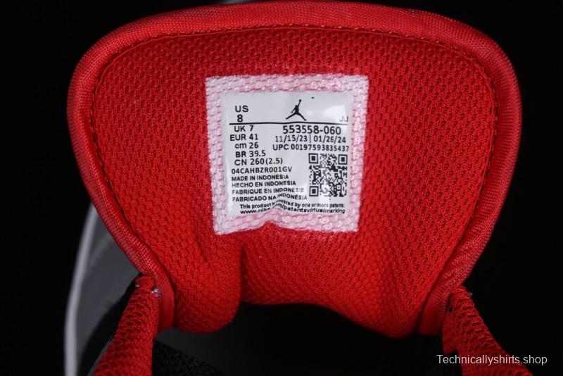 Nike Air Jordan 1 Low AJ1 Cement Grey Low-Top Casual Sneakers - 553558-060