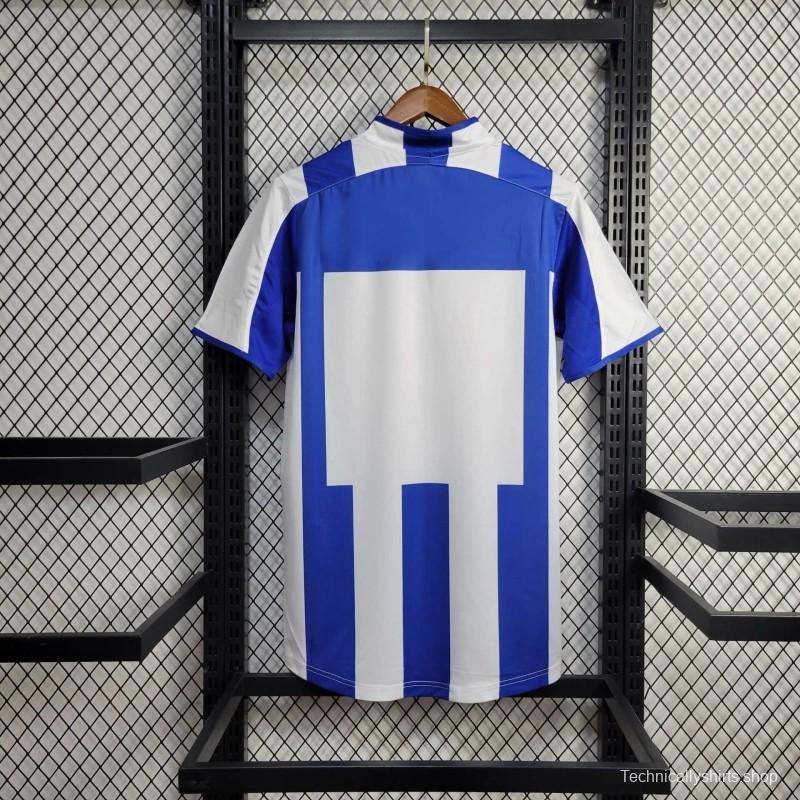 Retro 03/04 Retro Deportivo La Coruna Home Jersey