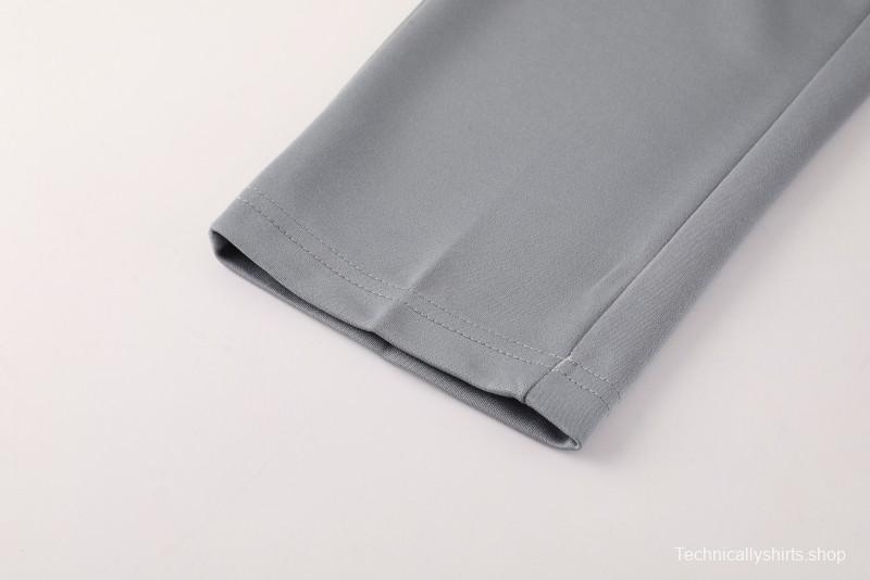 24/25 Puma Grey Full Zipper Jacket +Long Pants