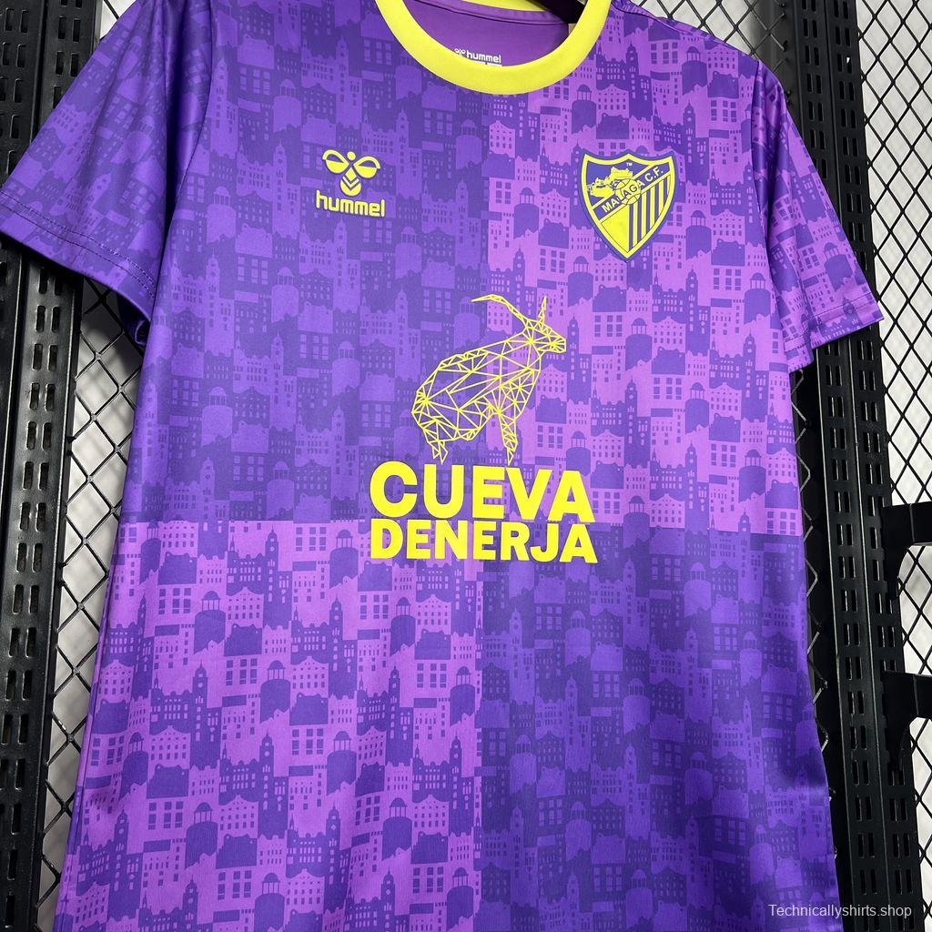 24/25 Malaga Purple Pre-match Training Jersey