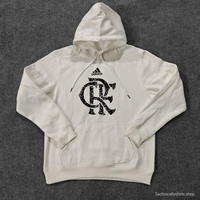 24/25 Flamengo Beige/Grey/White/Navy/Black Hoodie