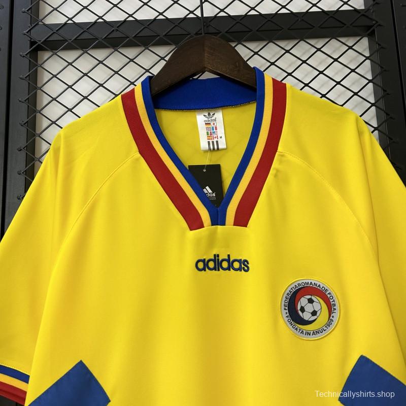 Retro 1994 Romania Home Jersey