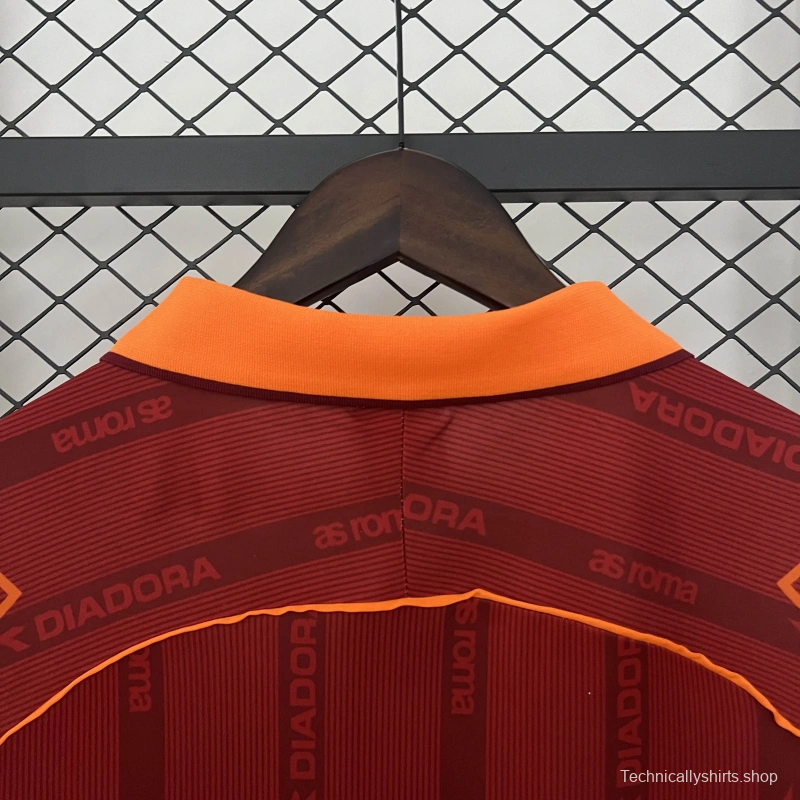 99/00 Retro Roma Home Jersey