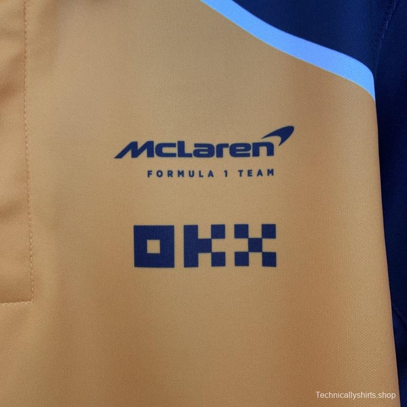 2025 Polo F1 Formula  Orange Mclaren  Jersey