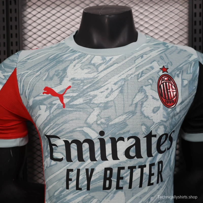 25/26 Player Version AC Milan Home Goalkeeper Jersey
